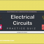Electrical Circuit Practice Quiz 01